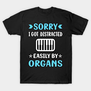 Distracted Organ Organist T-Shirt